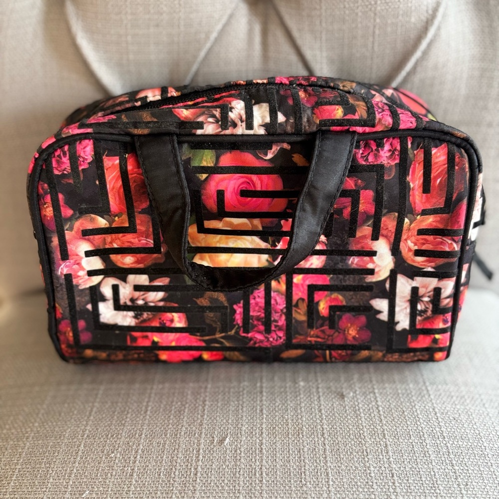 Floral Cosmetic Bag